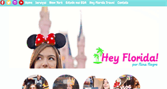 Desktop Screenshot of heyflorida.com.br